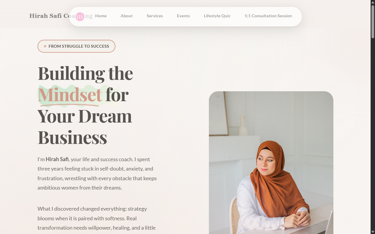 Hirah Safi Coach
